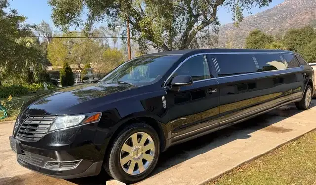 Black Lincoln Limousine